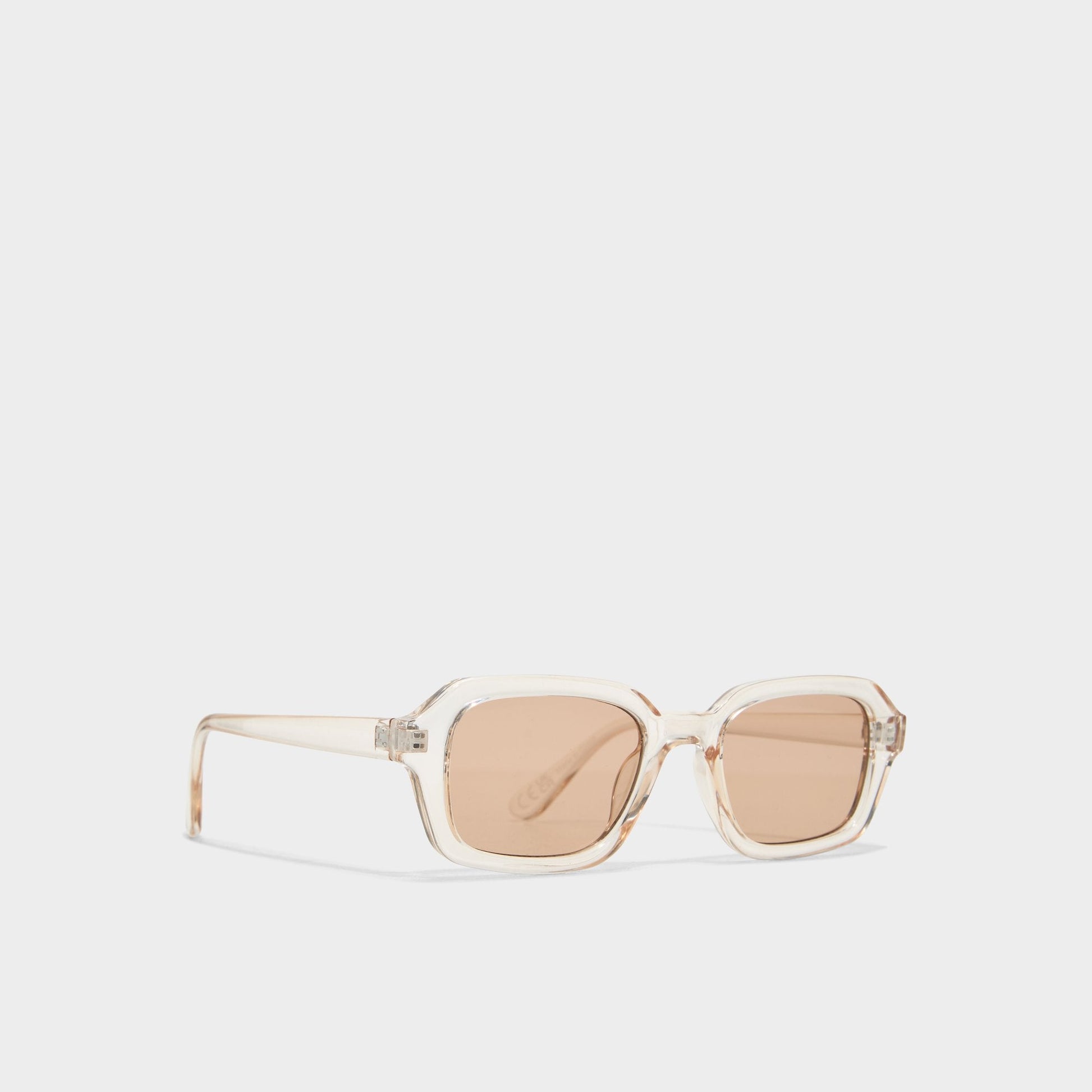 Desnix Natural Women's Square - Rectangle sunglasses - Natural