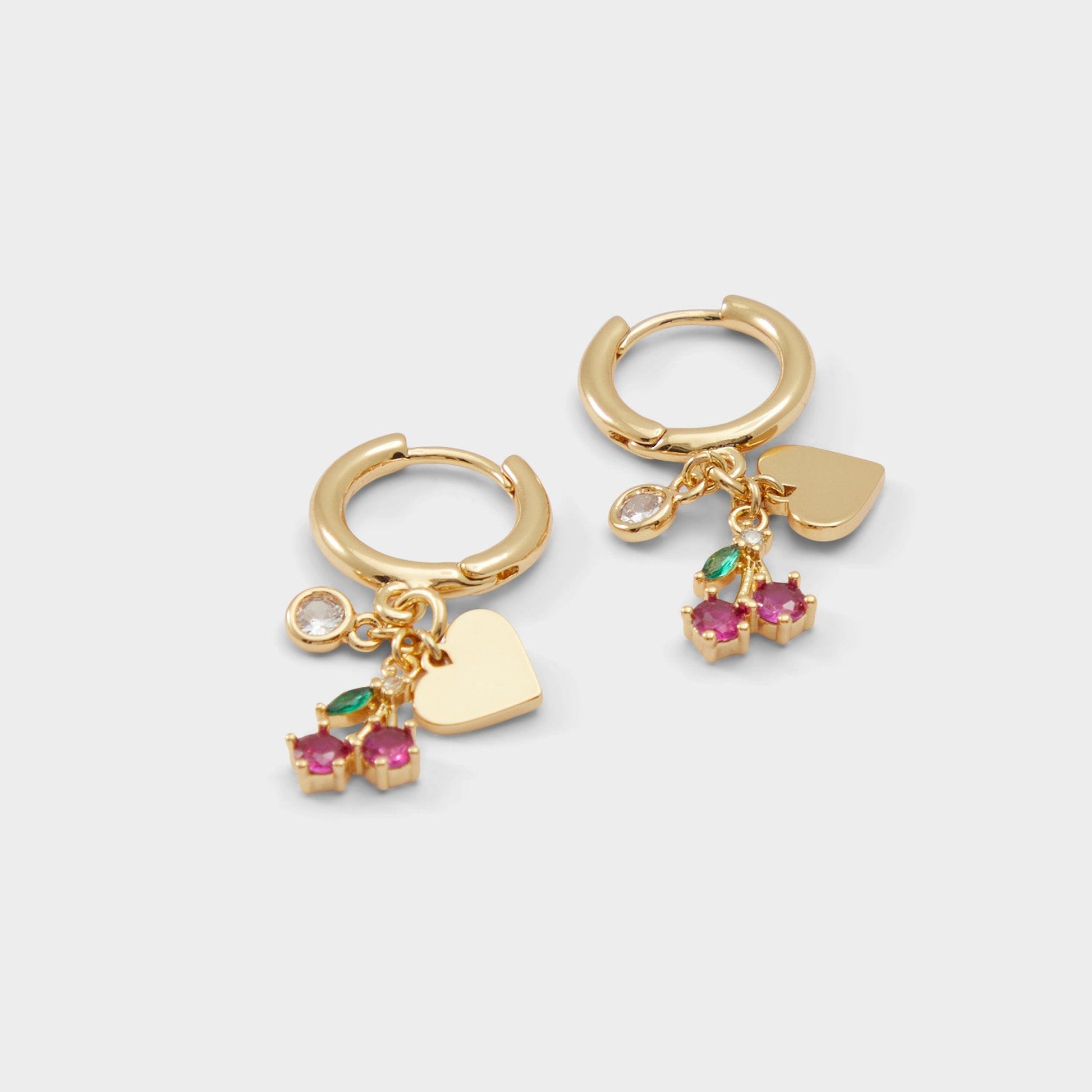 Cerisiaa Red Women's Gold plated - Earrings - Red