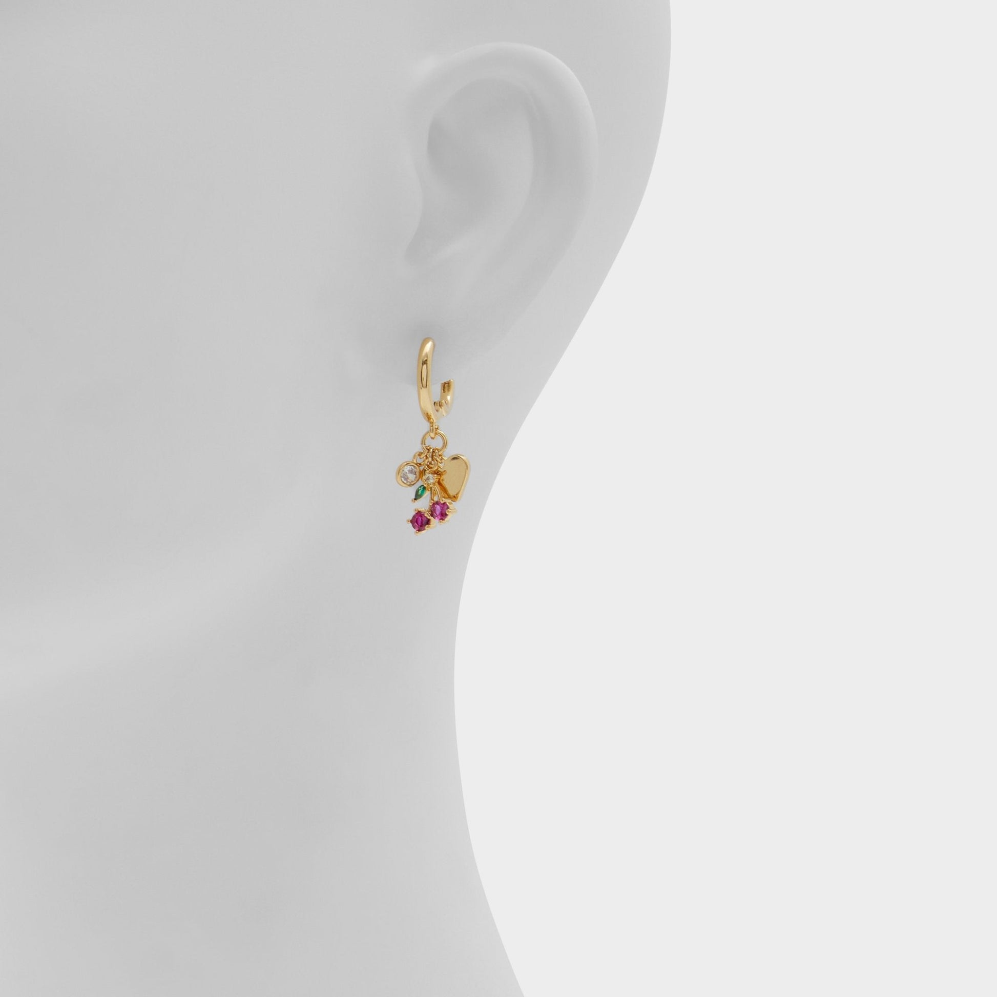 Cerisiaa Red Women's Gold plated - Earrings - Red