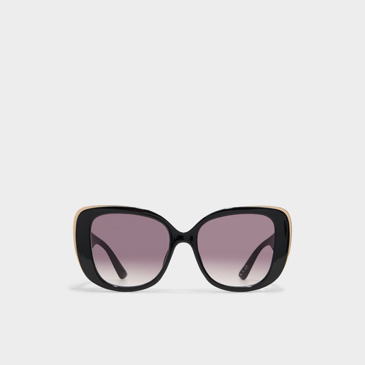 Dorkayx Black/Gold Multi Women's Square - Square sunglasses - Black/Gold Multi