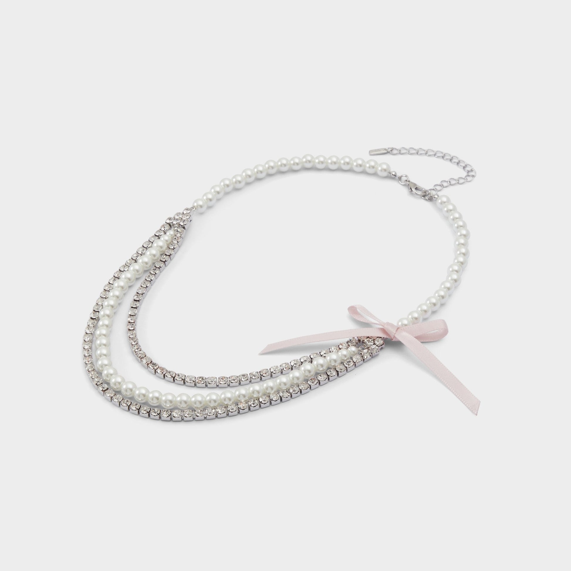 Evelynn Light Pink Women's Necklaces - Necklace - Light Pink
