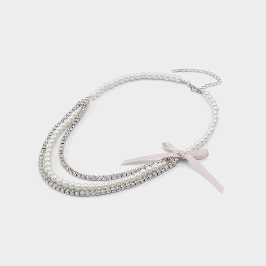 Evelynn Light Pink Women's Necklaces - Necklace - Light Pink