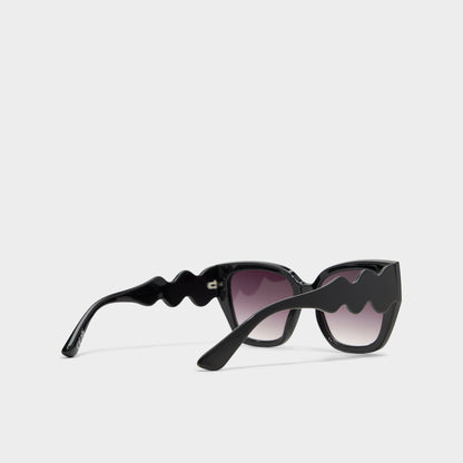 Hok Black Women's Cat eye - Cat eye sunglasses - Black