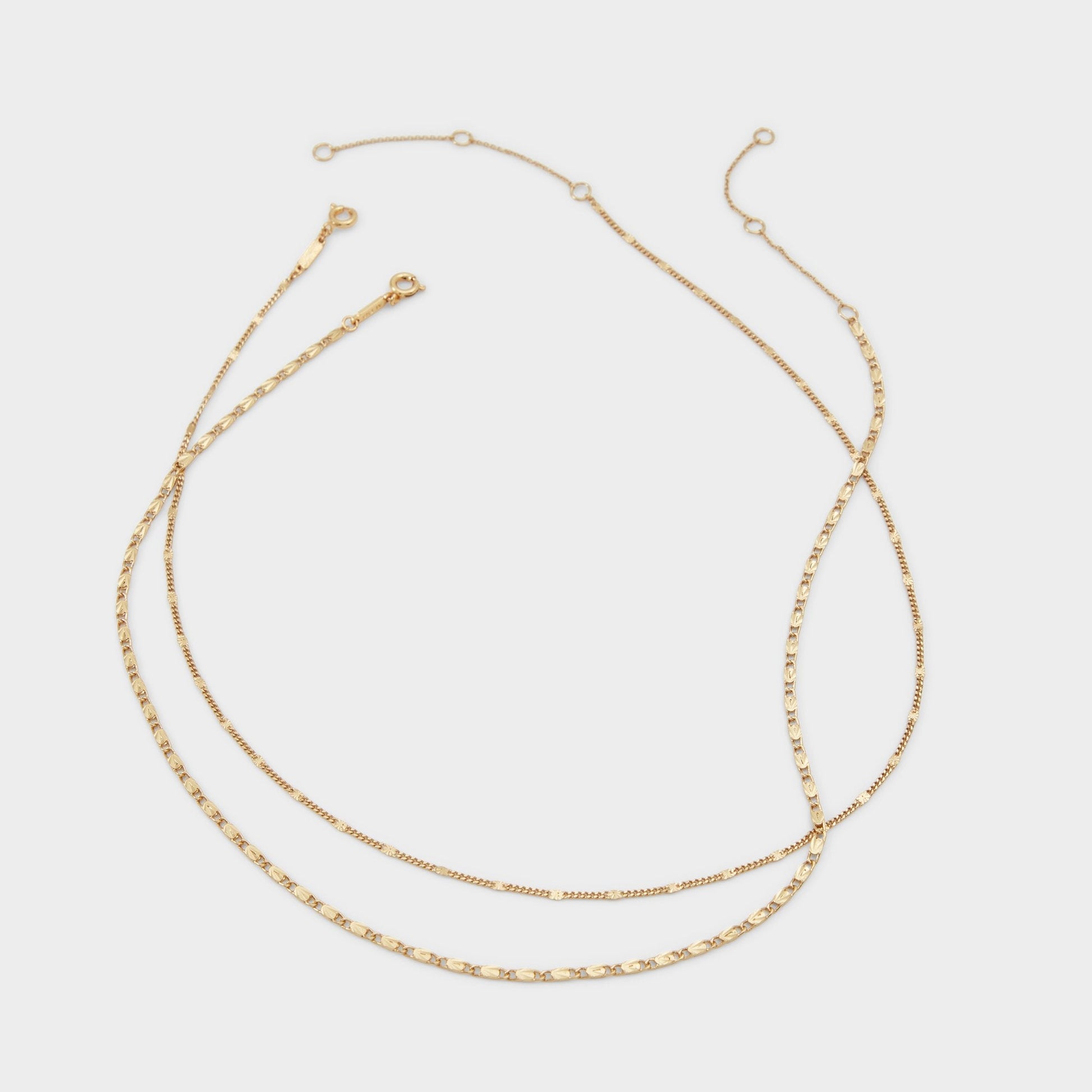 Rilara Gold Women's Necklaces - Layered necklace - Gold