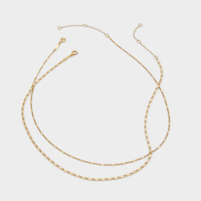 Rilara Gold Women's Necklaces - Layered necklace - Gold
