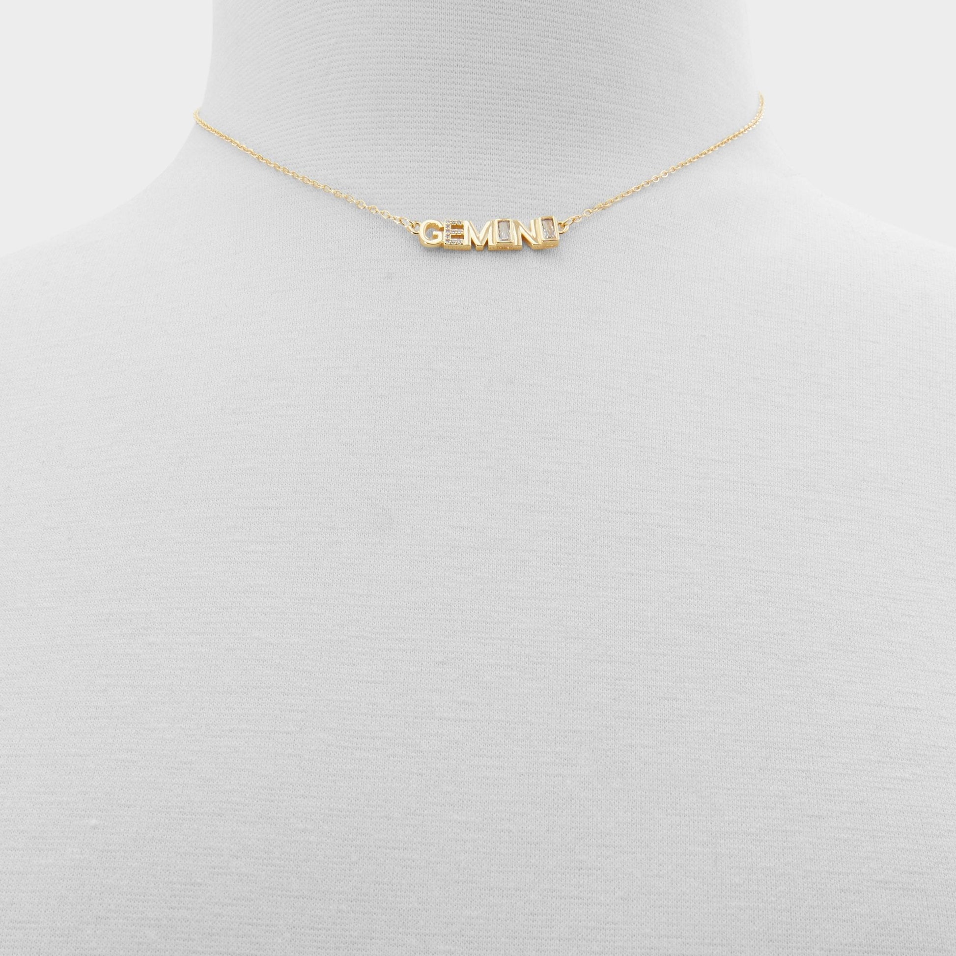 Starsigns Gold Women's Cubic Zirconia - Necklace - Gold