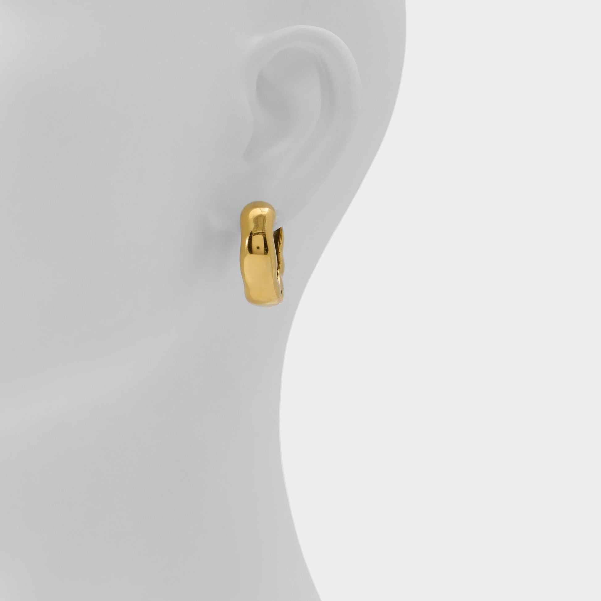 Carandar in Gold - Hoop earrings - Gold