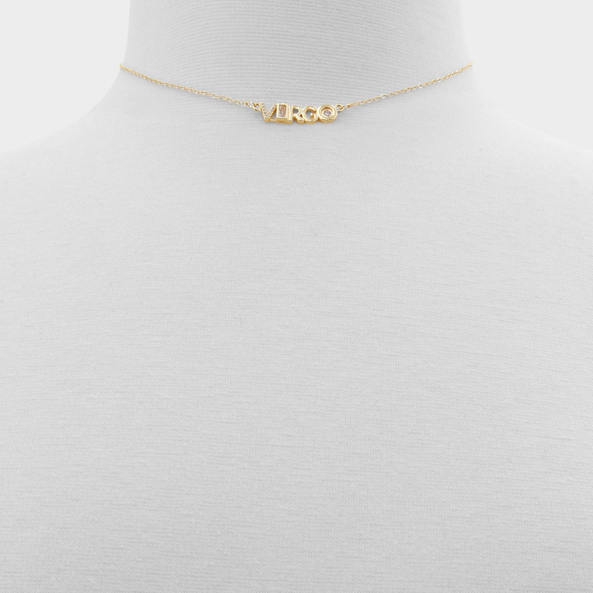 Starsigns Gold Women's Cubic Zirconia - Necklace - Gold