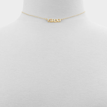 Starsigns Gold Women's Cubic Zirconia - Necklace - Gold