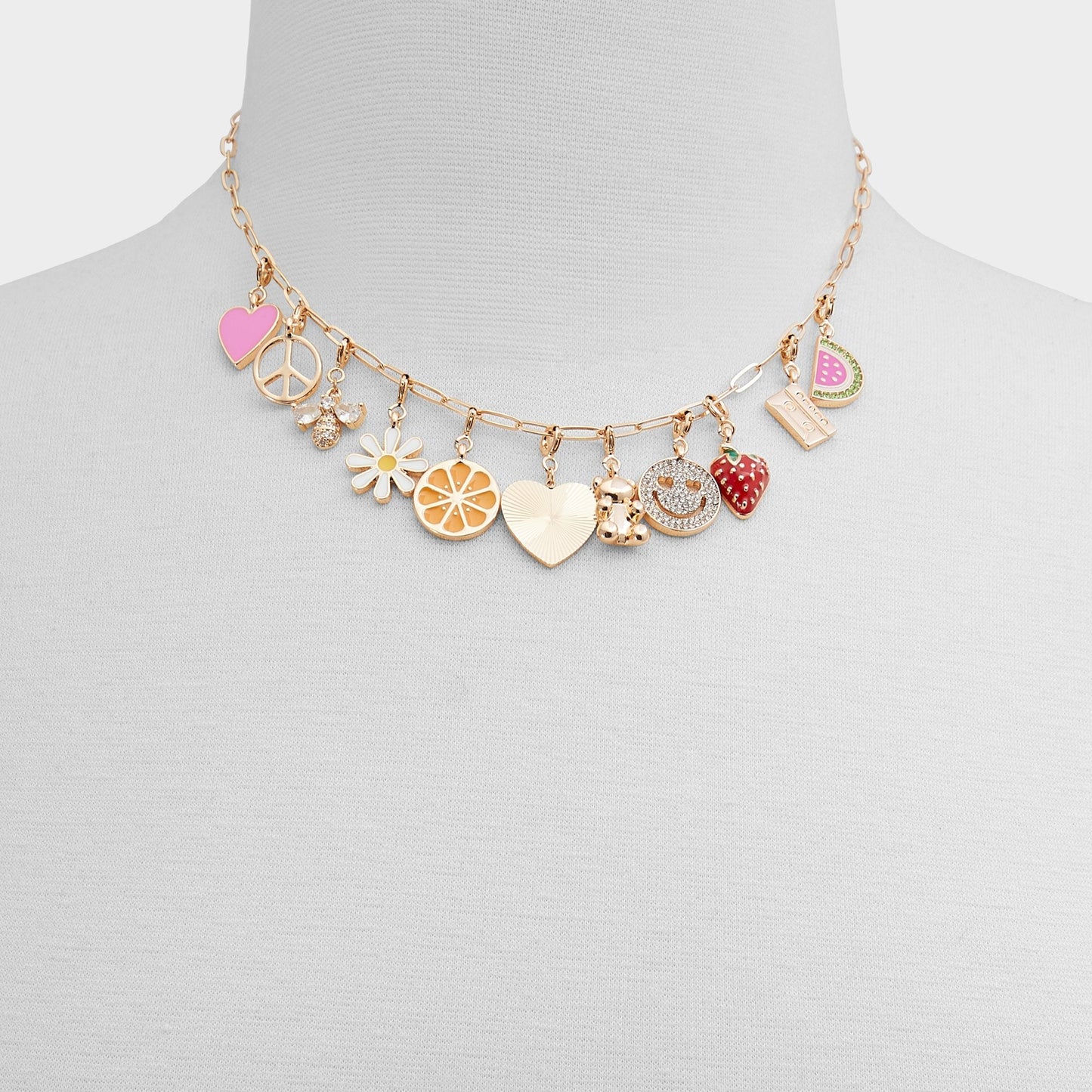 Charmcrazy Bright Multi Women's Necklaces - Charm necklace - Bright Multi