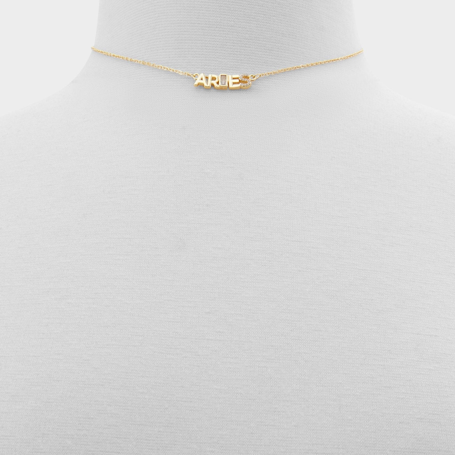 Starsigns Dark Yellow Women's Cubic Zirconia - Necklace - Dark Yellow