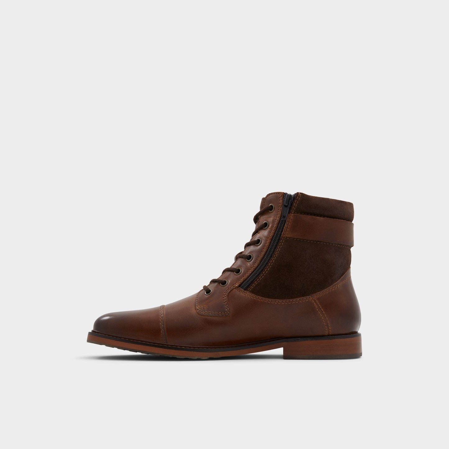 Constantine Dark Brown Men's Lace-up boots - Lace-up boot - Dark brown