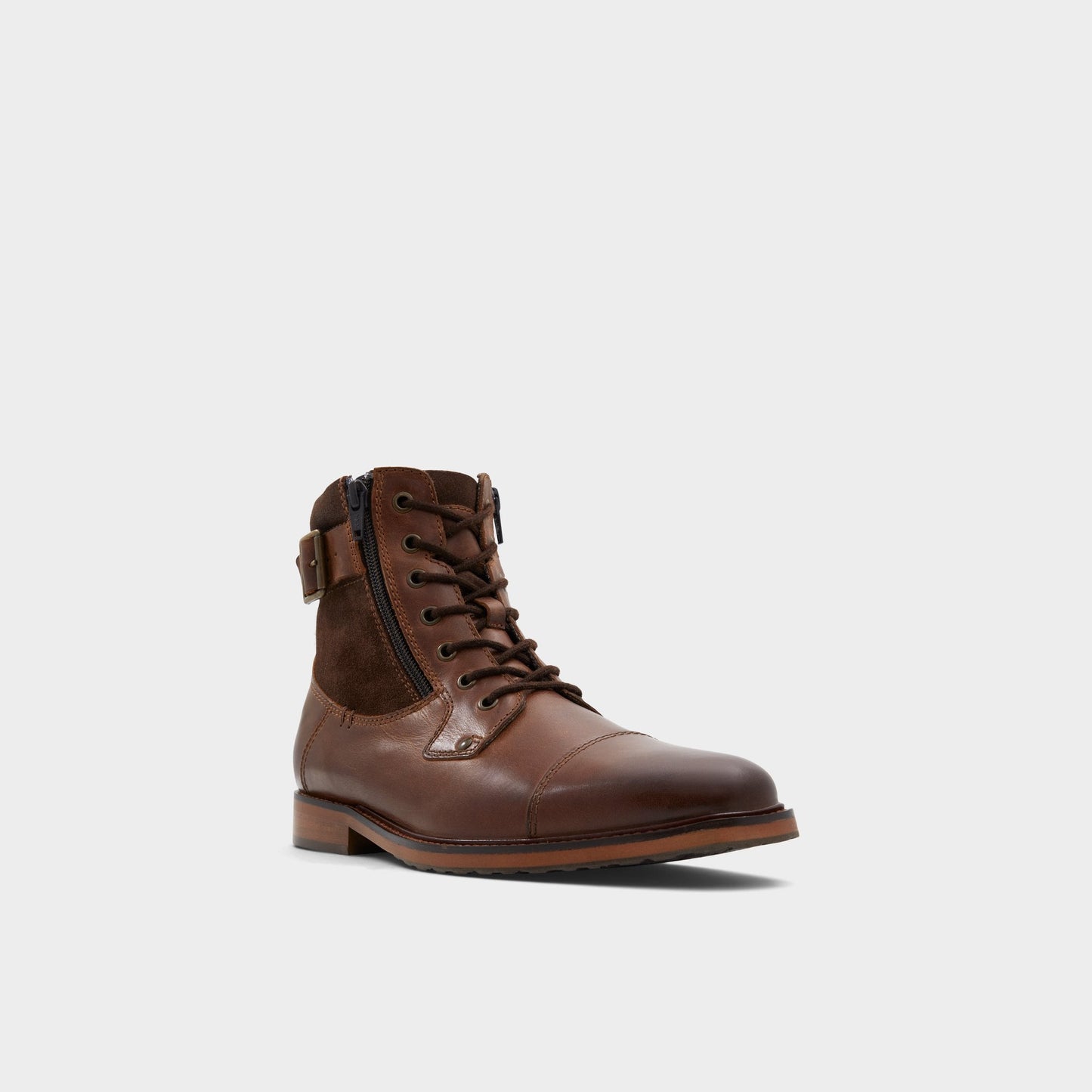 Constantine Dark Brown Men's Lace-up boots - Lace-up boot - Dark brown