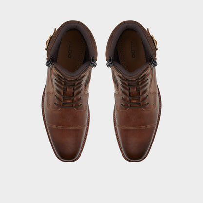 Constantine Dark Brown Men's Lace-up boots - Lace-up boot - Dark brown