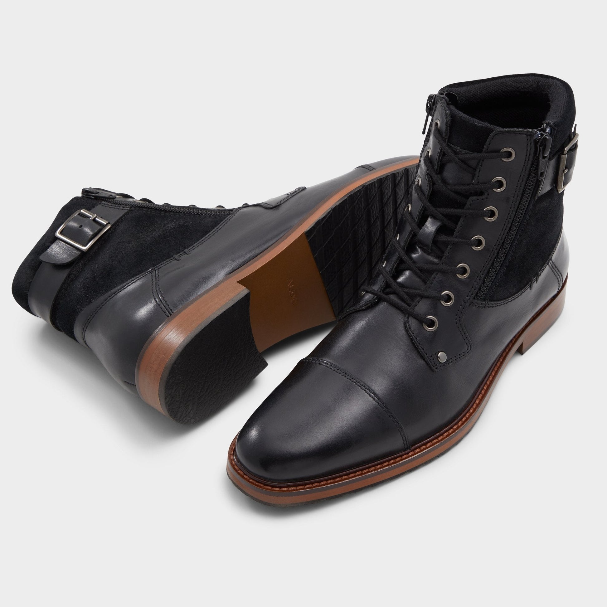 Constantine Black Men's Lace-up boots - Lace-up boot - Black
