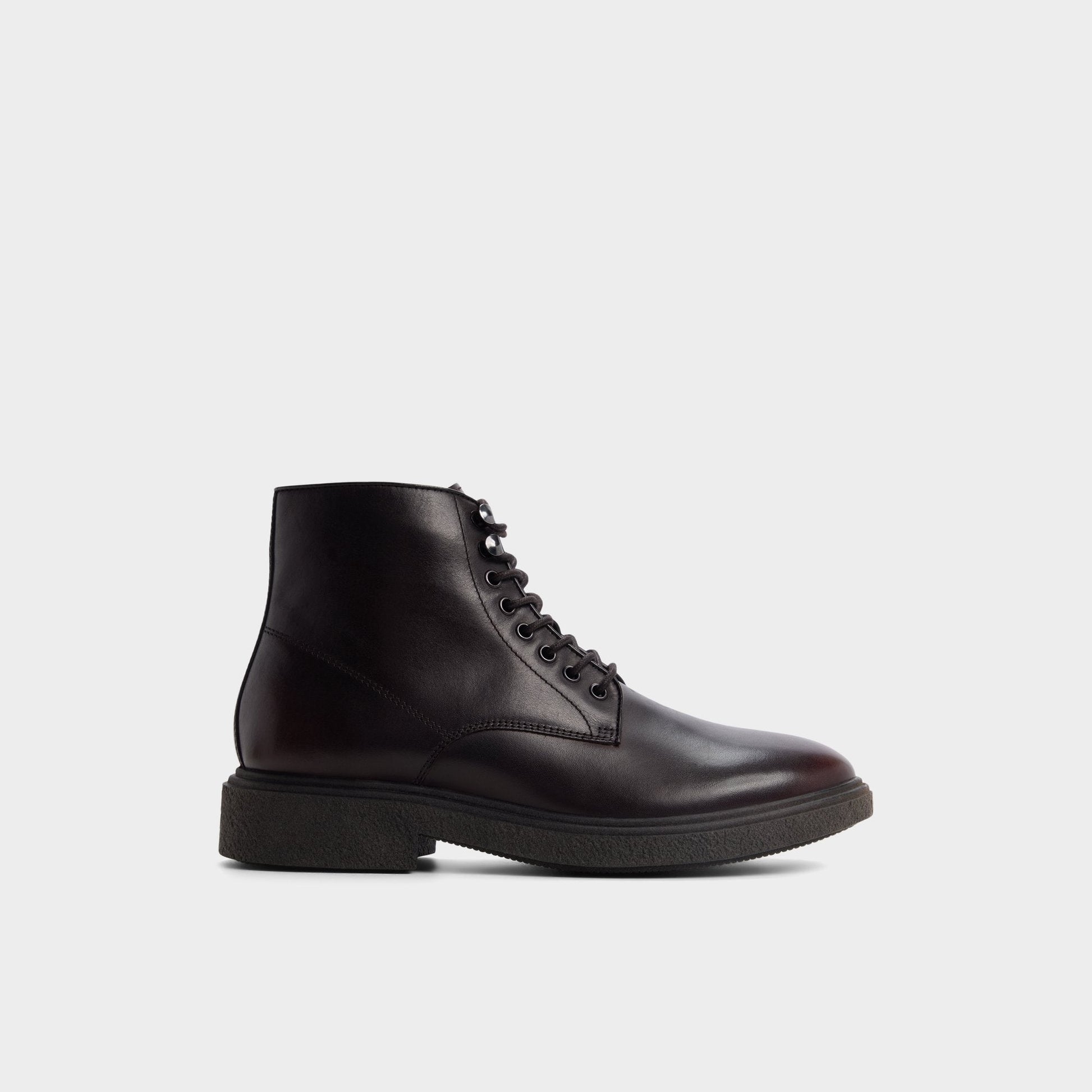 Walton in Dark Brown - Lace-up boot - Dark brown