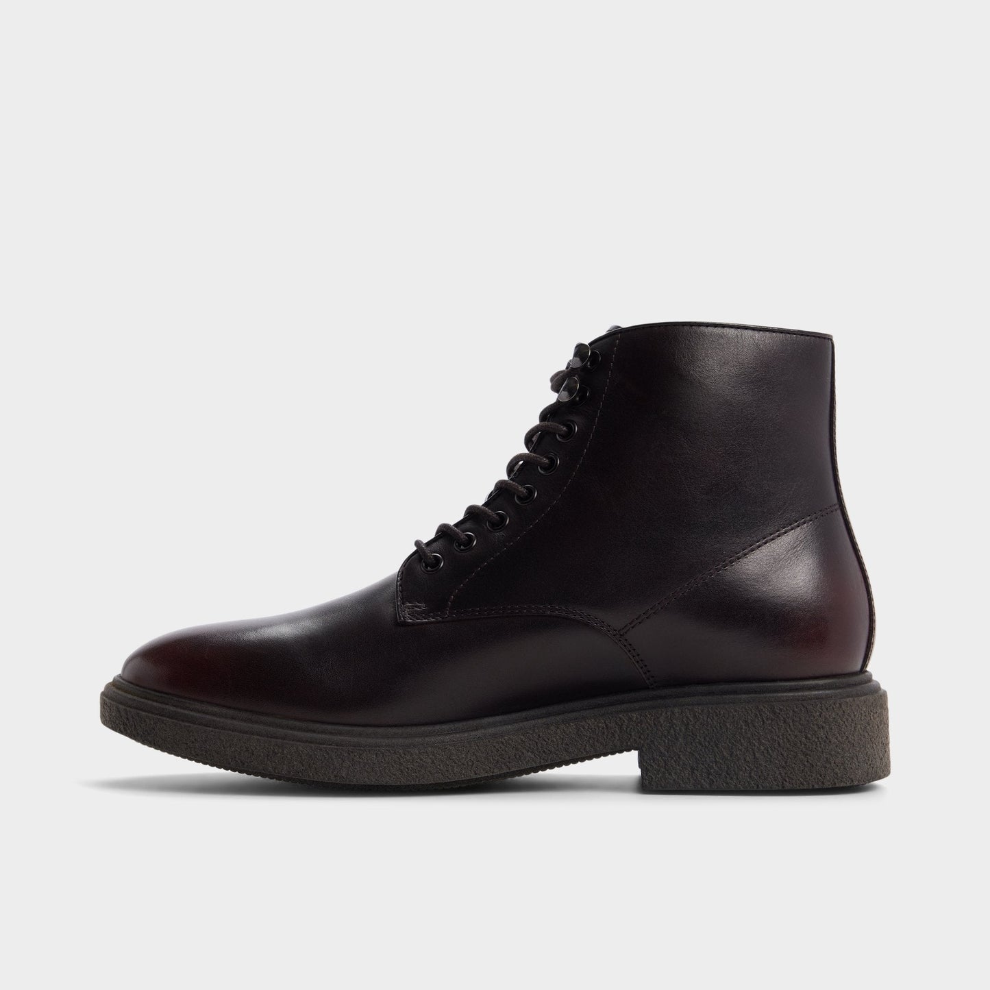 Walton in Dark Brown - Lace-up boot - Dark brown