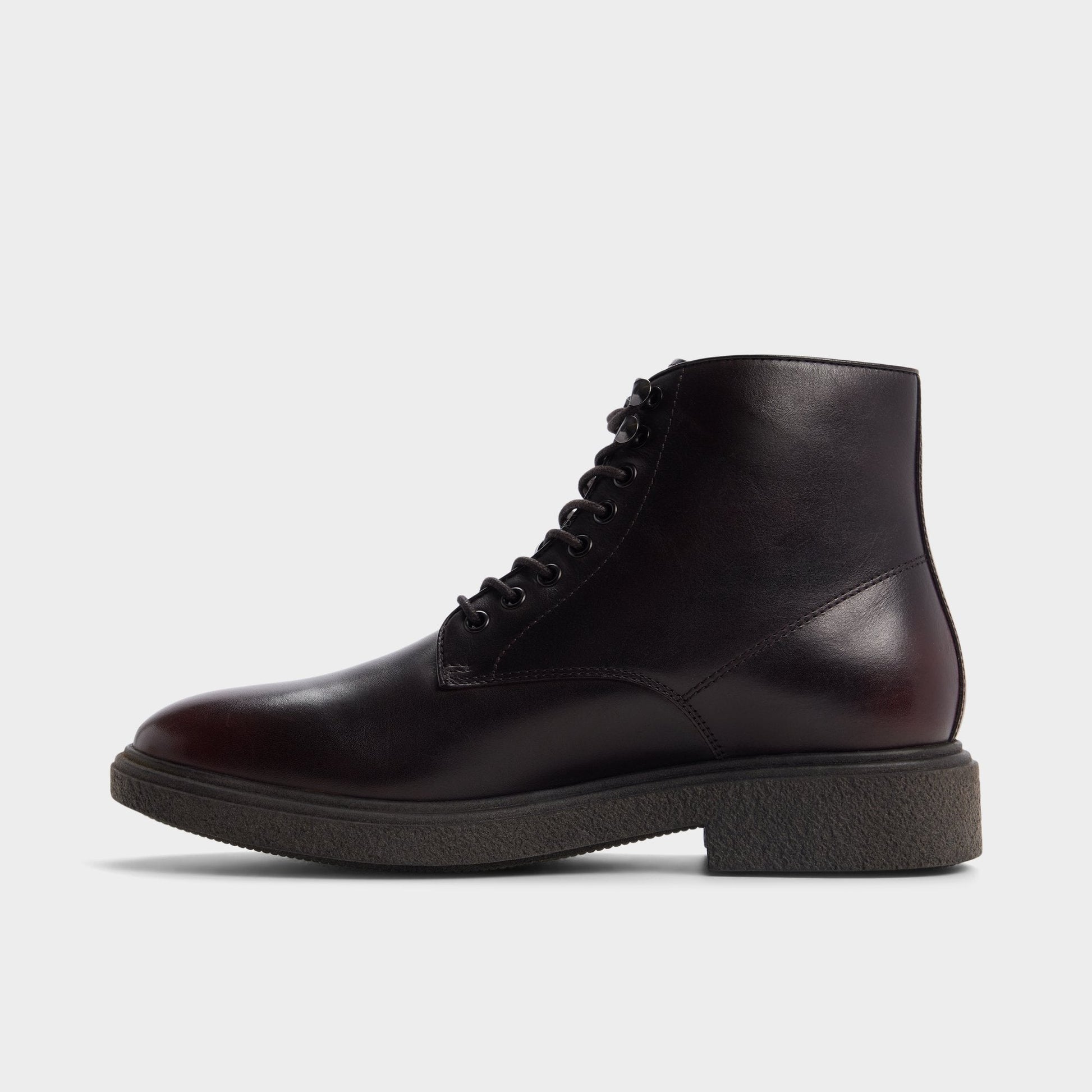 Walton in Dark Brown - Lace-up boot - Dark brown