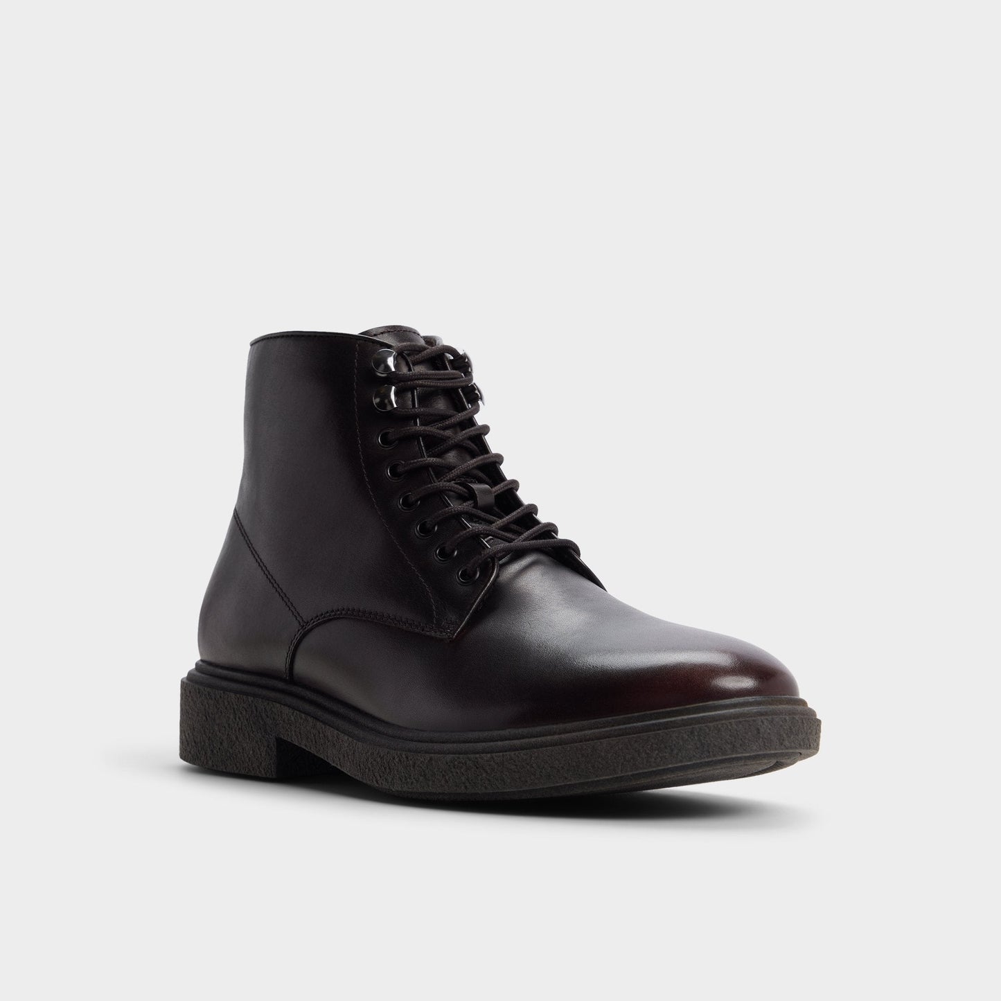 Walton in Dark Brown - Lace-up boot - Dark brown