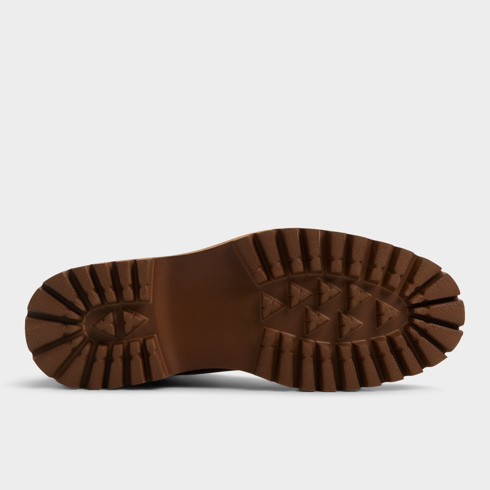 Grier in Cognac - Combat boot, Lug sole - Cognac