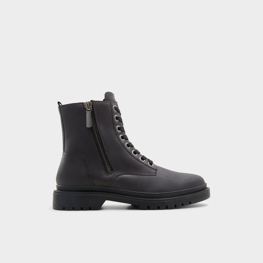 Roby Open Black Men's Lace-up boots - Lace-up boot, Lug sole - Open Black