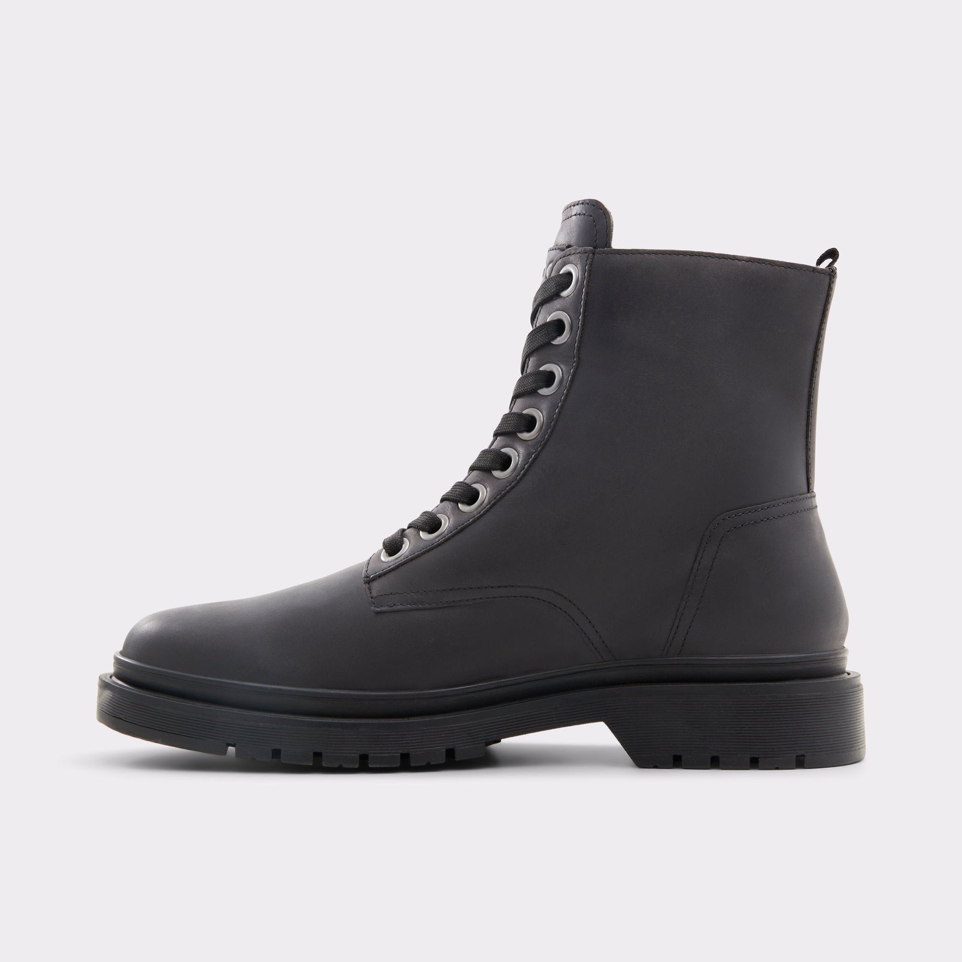 Roby Open Black Men's Lace-up boots - Lace-up boot, Lug sole - Open Black