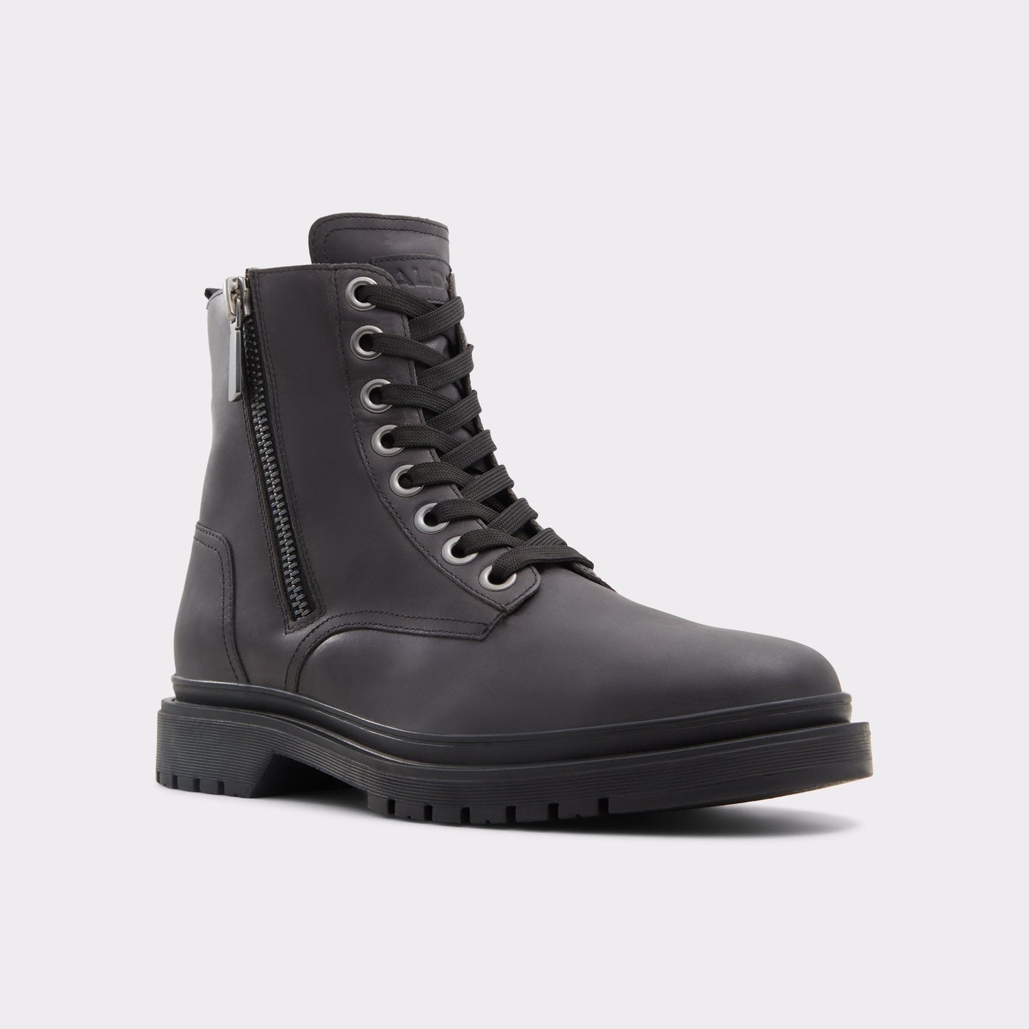 Roby Open Black Men's Lace-up boots - Lace-up boot, Lug sole - Open Black