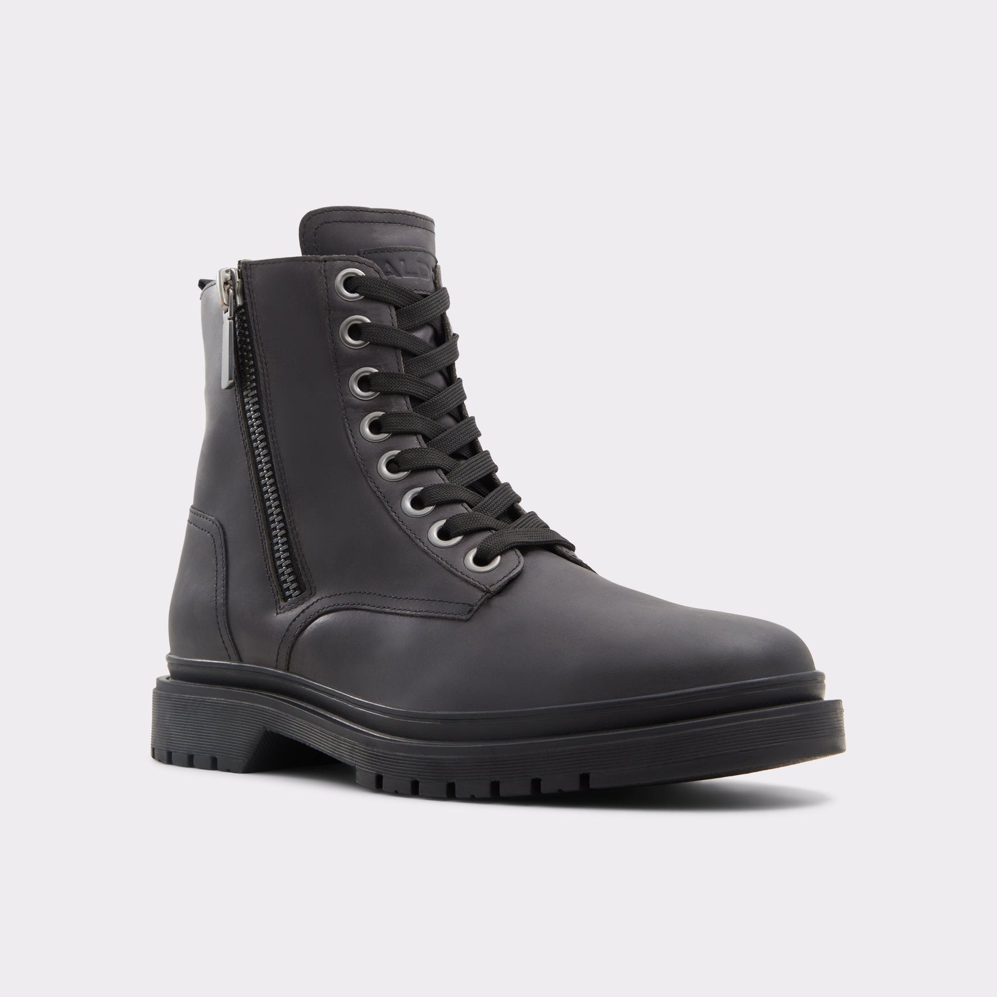 Roby Open Black Men's Lace-up boots - Lace-up boot, Lug sole - Open Black