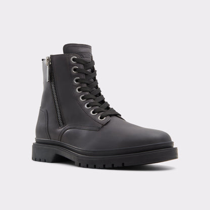Roby Open Black Men's Lace-up boots - Lace-up boot, Lug sole - Open Black