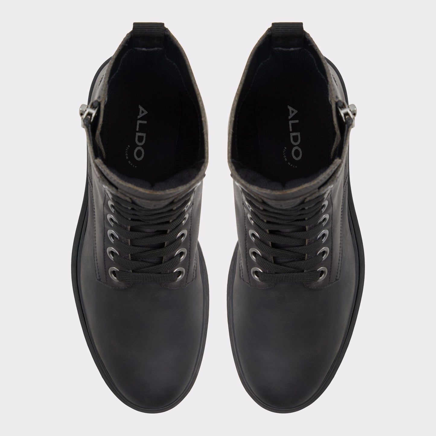Roby Open Black Men's Lace-up boots - Lace-up boot, Lug sole - Open Black