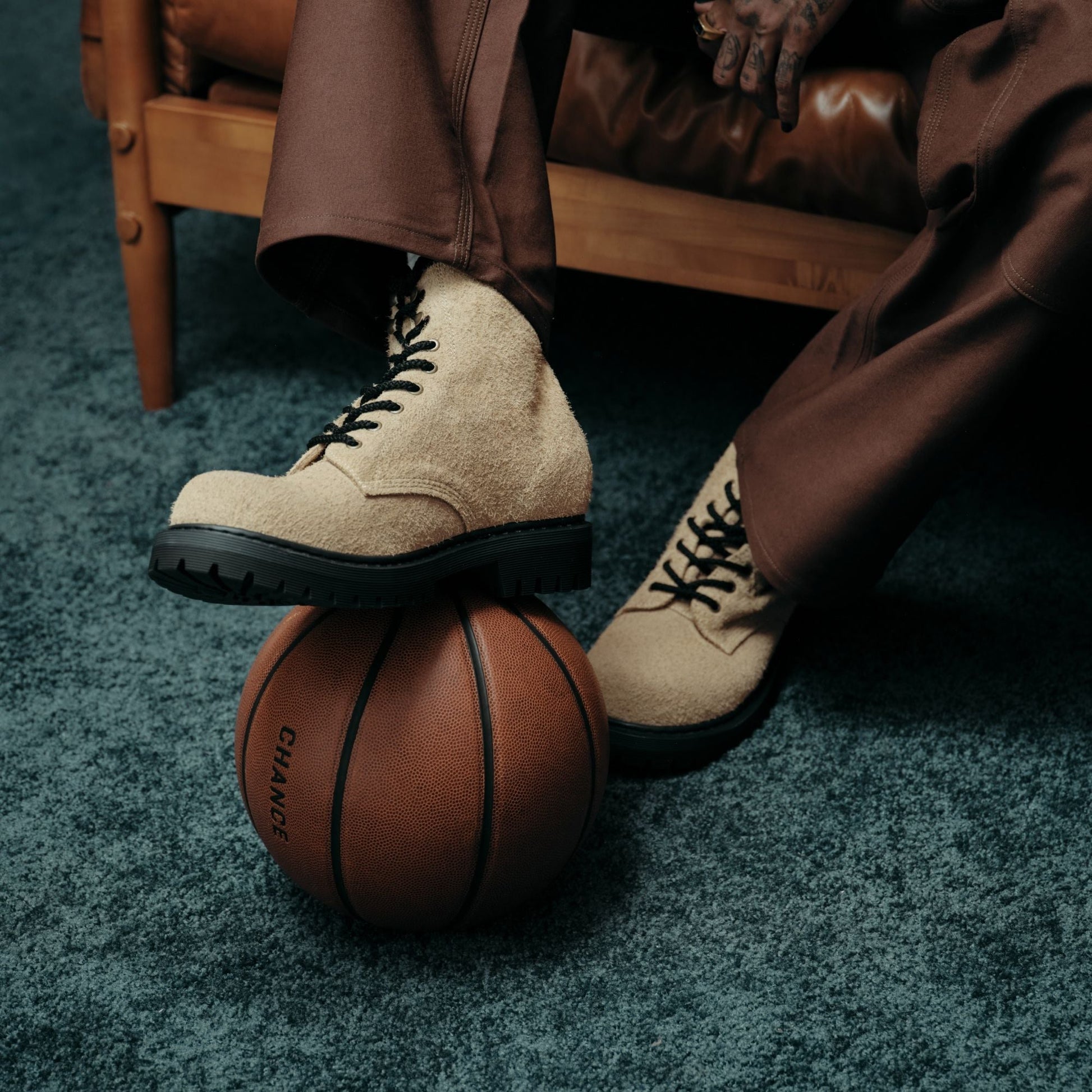 Doublezero in Sand - Combat boot - Sand