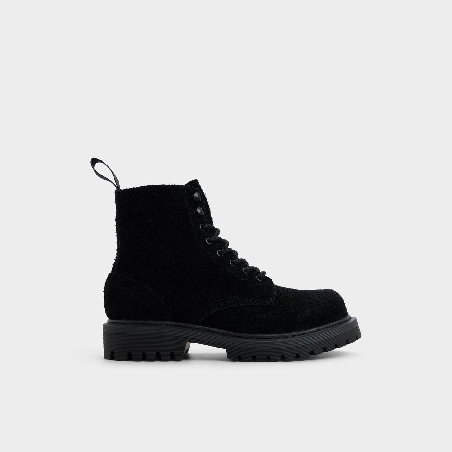 Doublezero in Black - Combat boot, Lug sole - Black