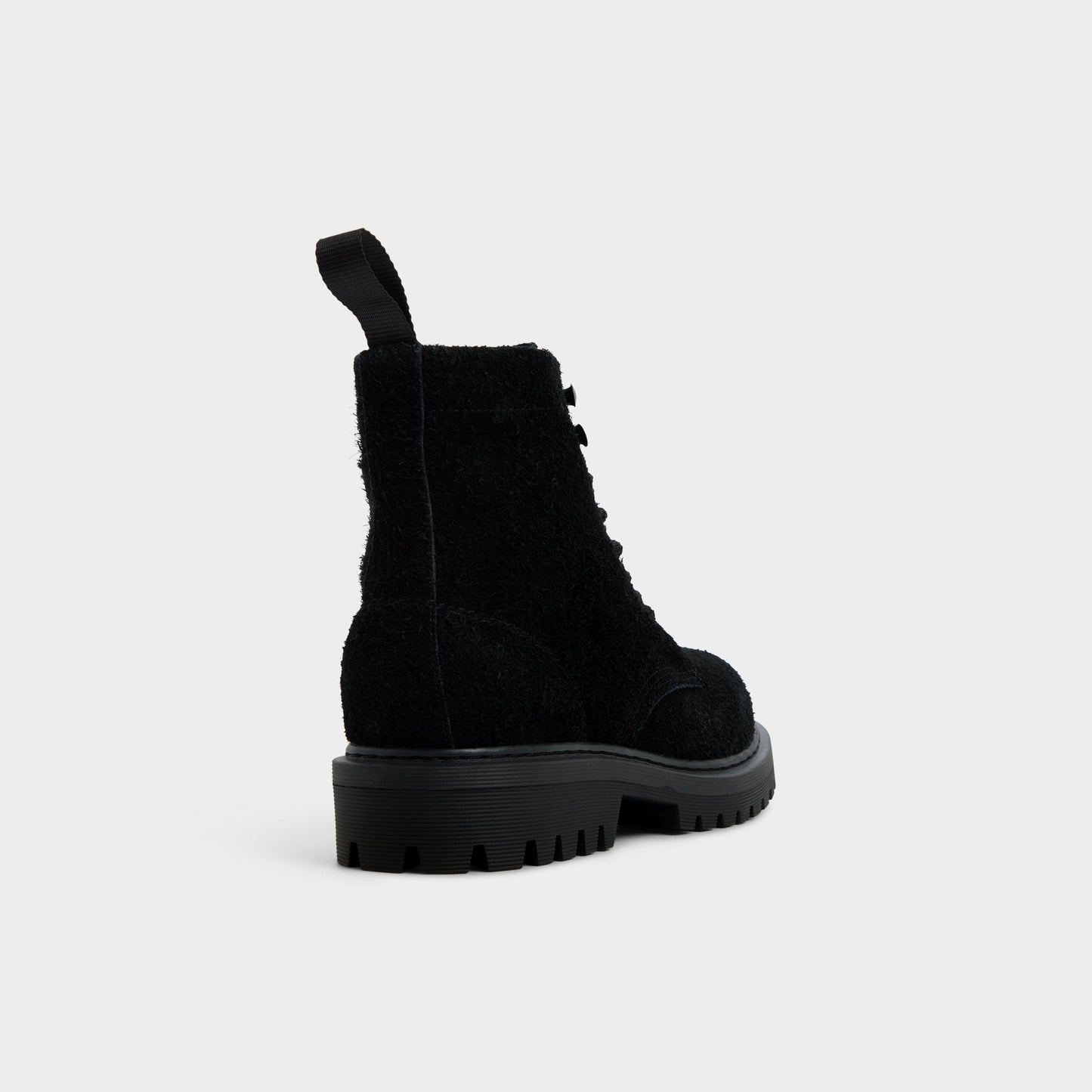 Doublezero in Black - Combat boot, Lug sole - Black