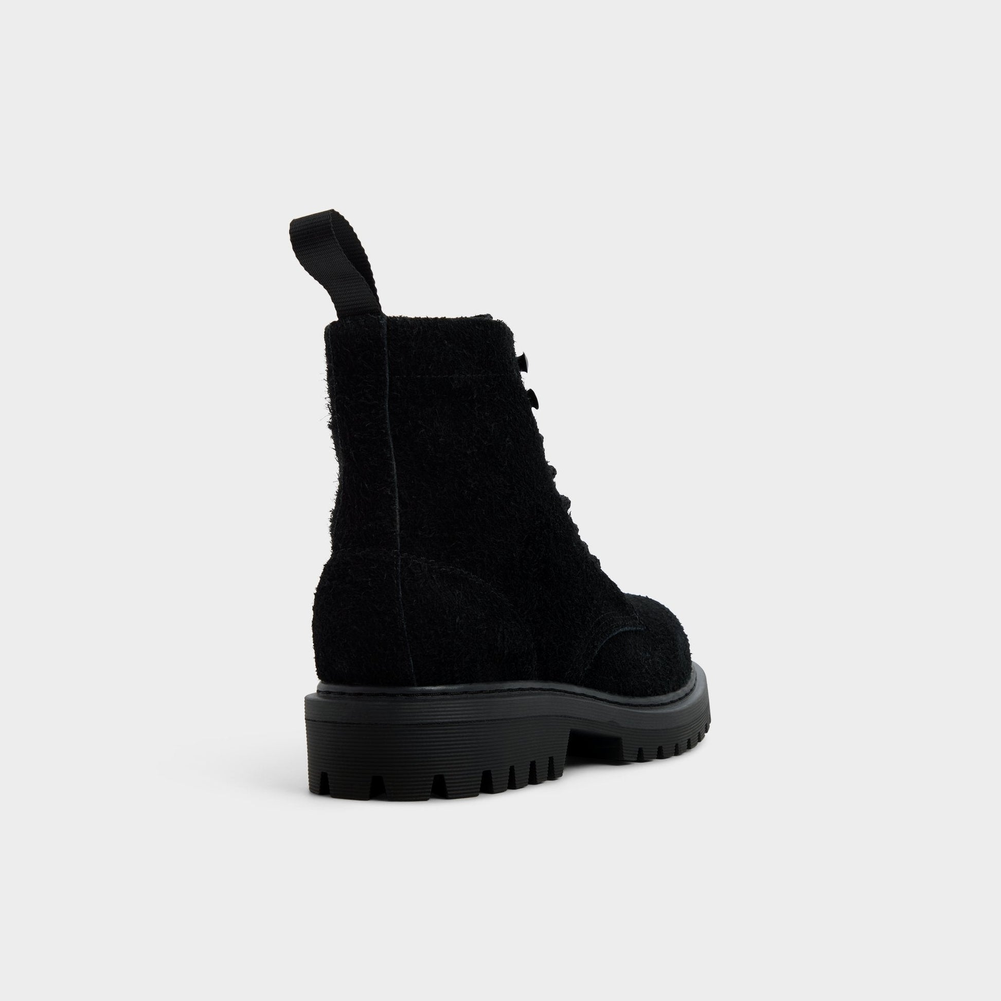Doublezero in Black - Combat boot, Lug sole - Black
