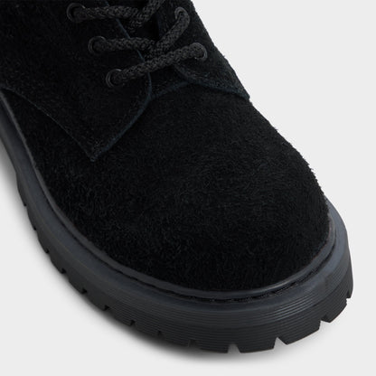 Doublezero in Black - Combat boot, Lug sole - Black