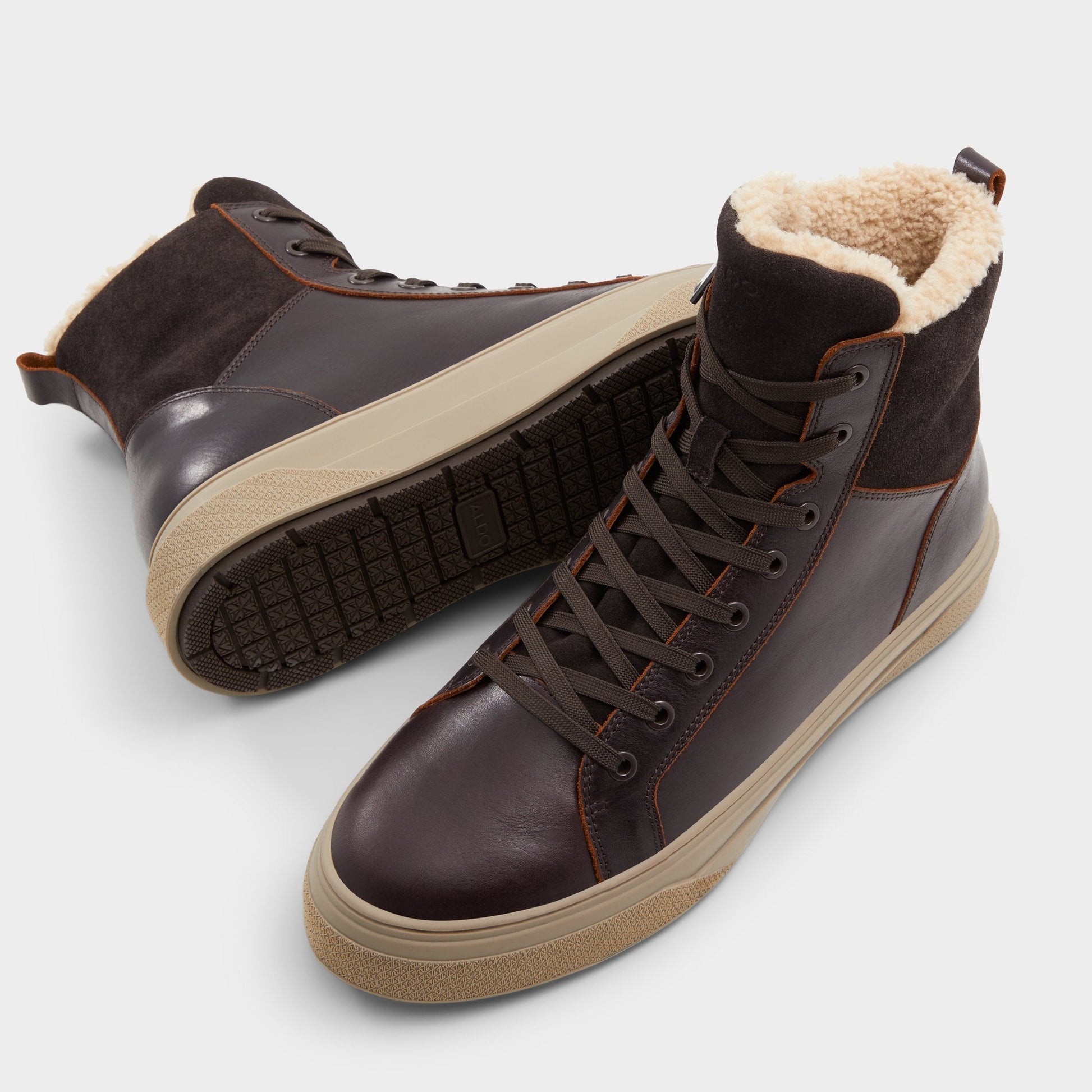 Dusker Cognac Men's Lace-up boots - Lace-up boot, Cup sole - Cognac