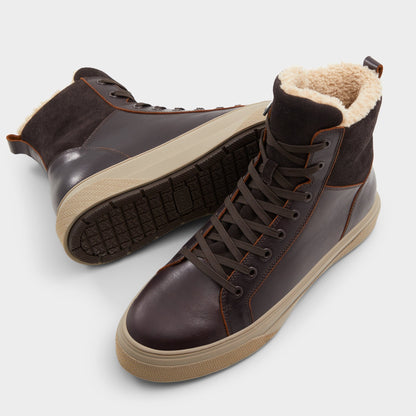 Dusker Cognac Men's Lace-up boots - Lace-up boot, Cup sole - Cognac