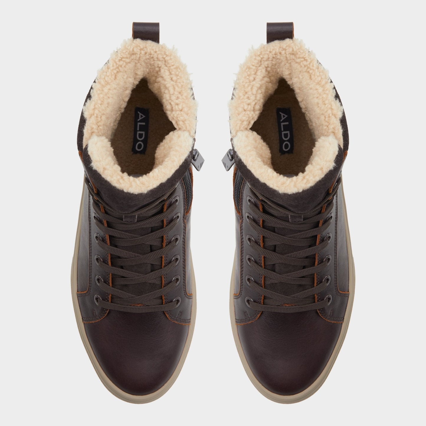 Dusker Cognac Men's Lace-up boots - Lace-up boot, Cup sole - Cognac