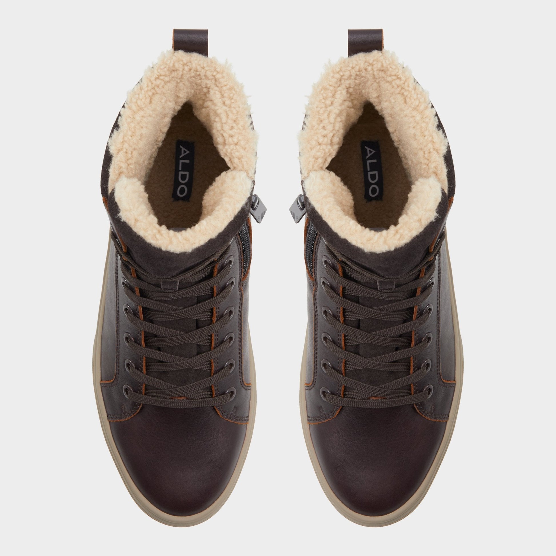 Dusker Cognac Men's Lace-up boots - Lace-up boot, Cup sole - Cognac