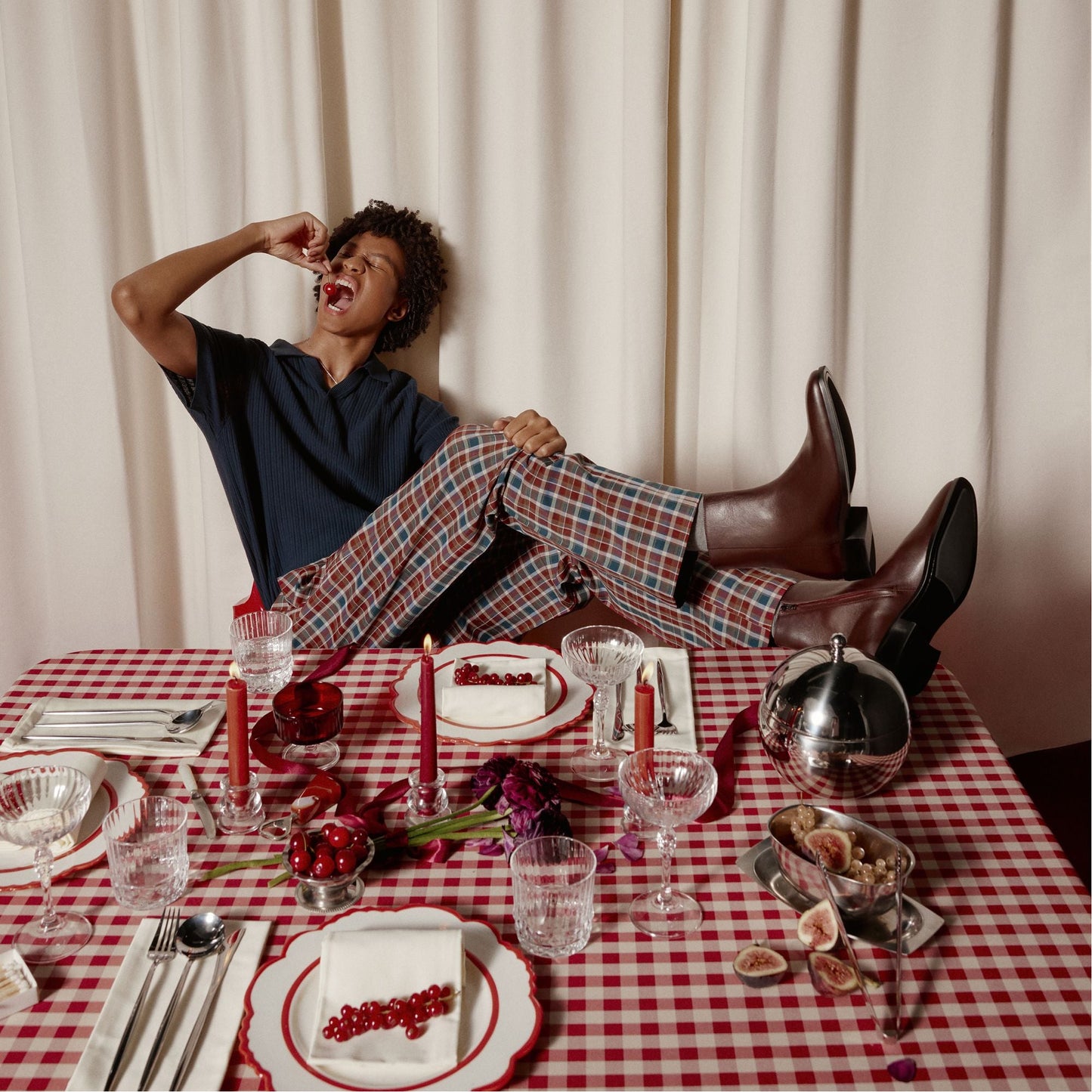 Amur in Bordo - Ankle boot - Bordo