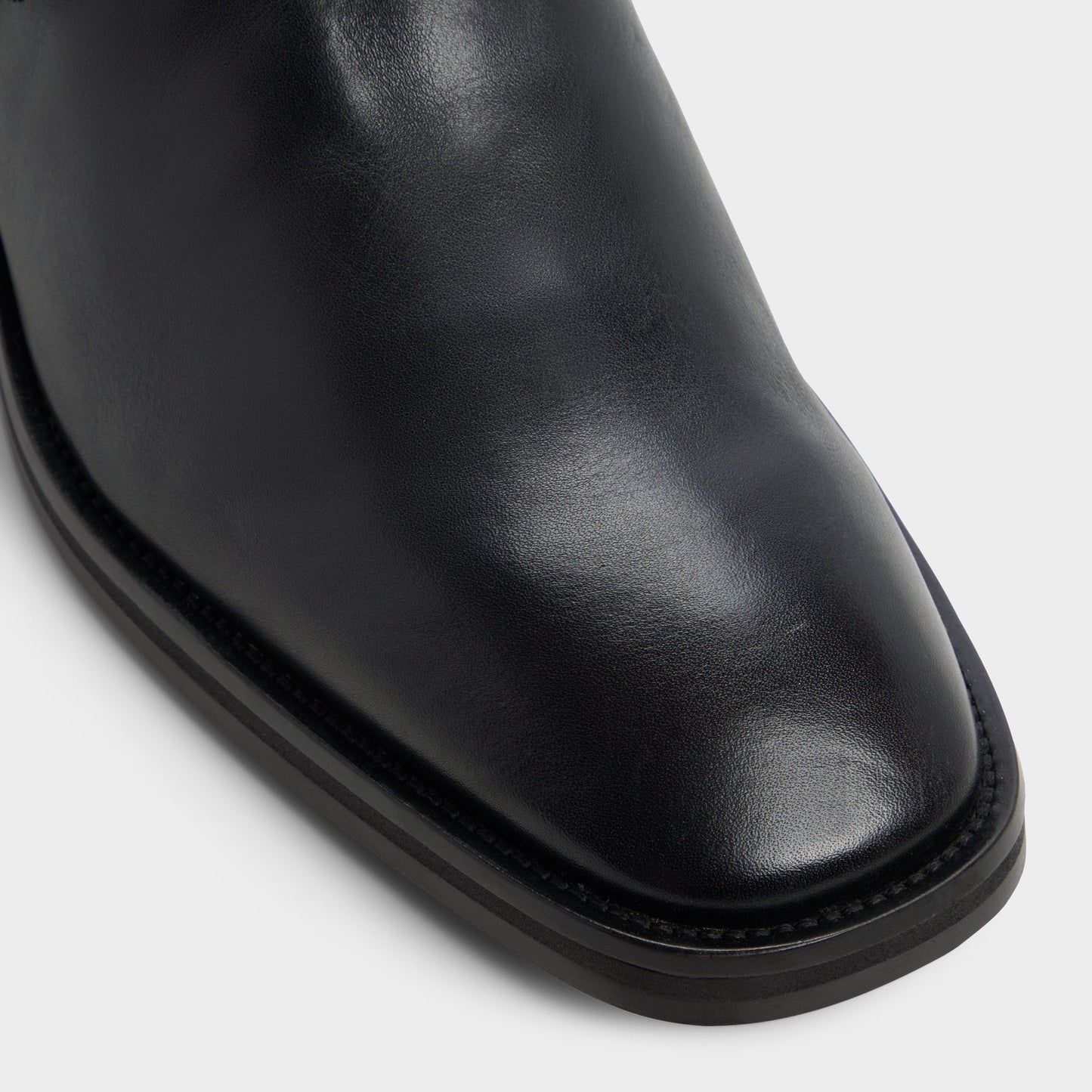 Marcos in Black - Ankle boot, Block heel - Black