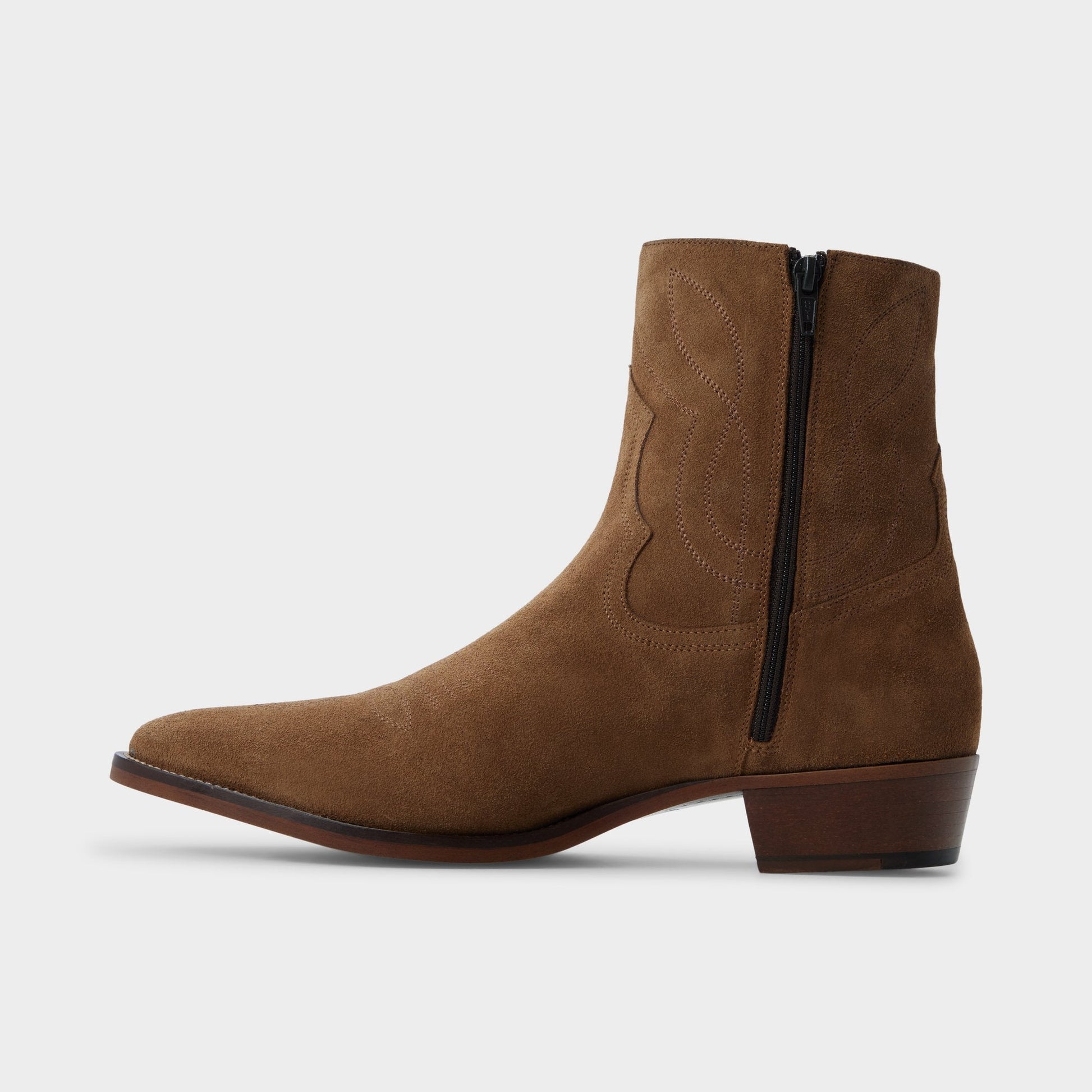 Arvin in Cognac - Ankle boot - Cognac