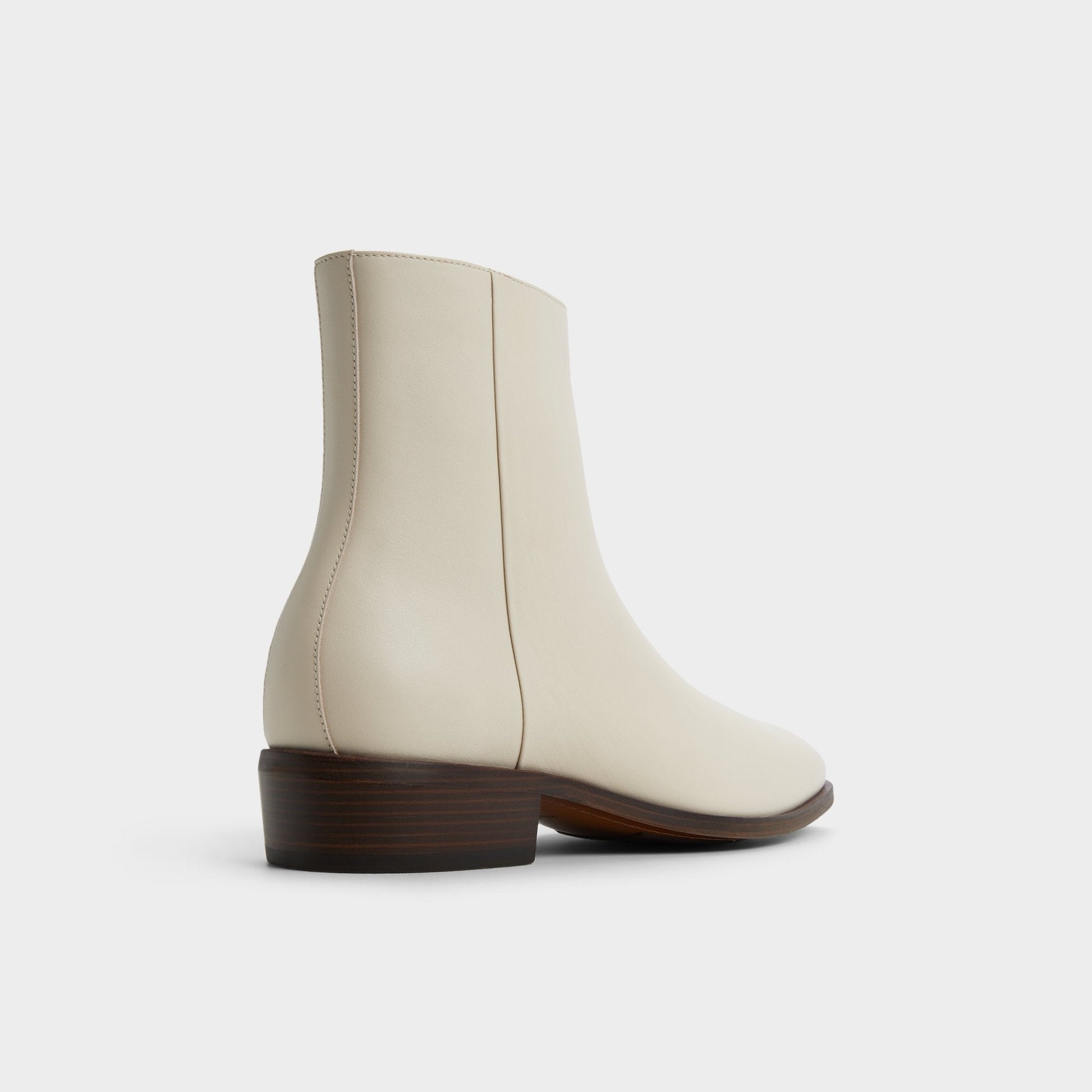 Amur in White Bone - Ankle boot - White/bone