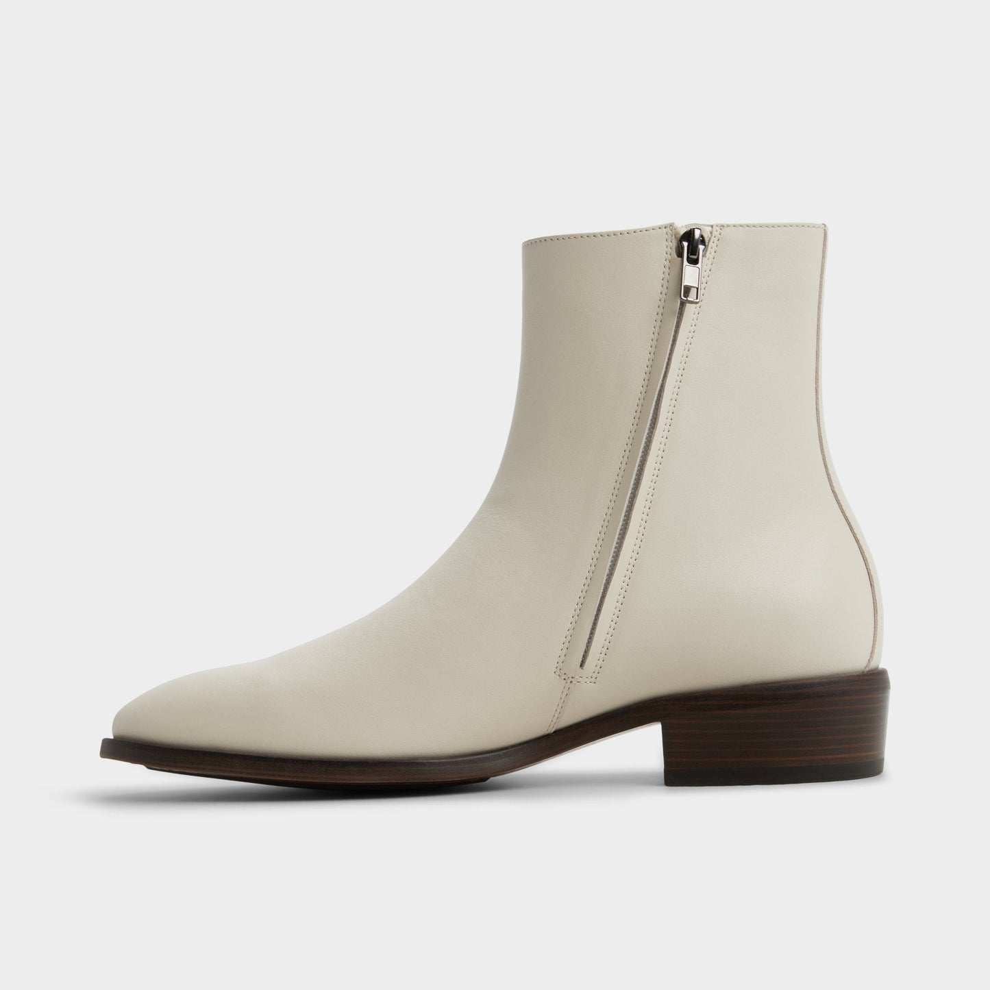 Amur in White Bone - Ankle boot - White/bone