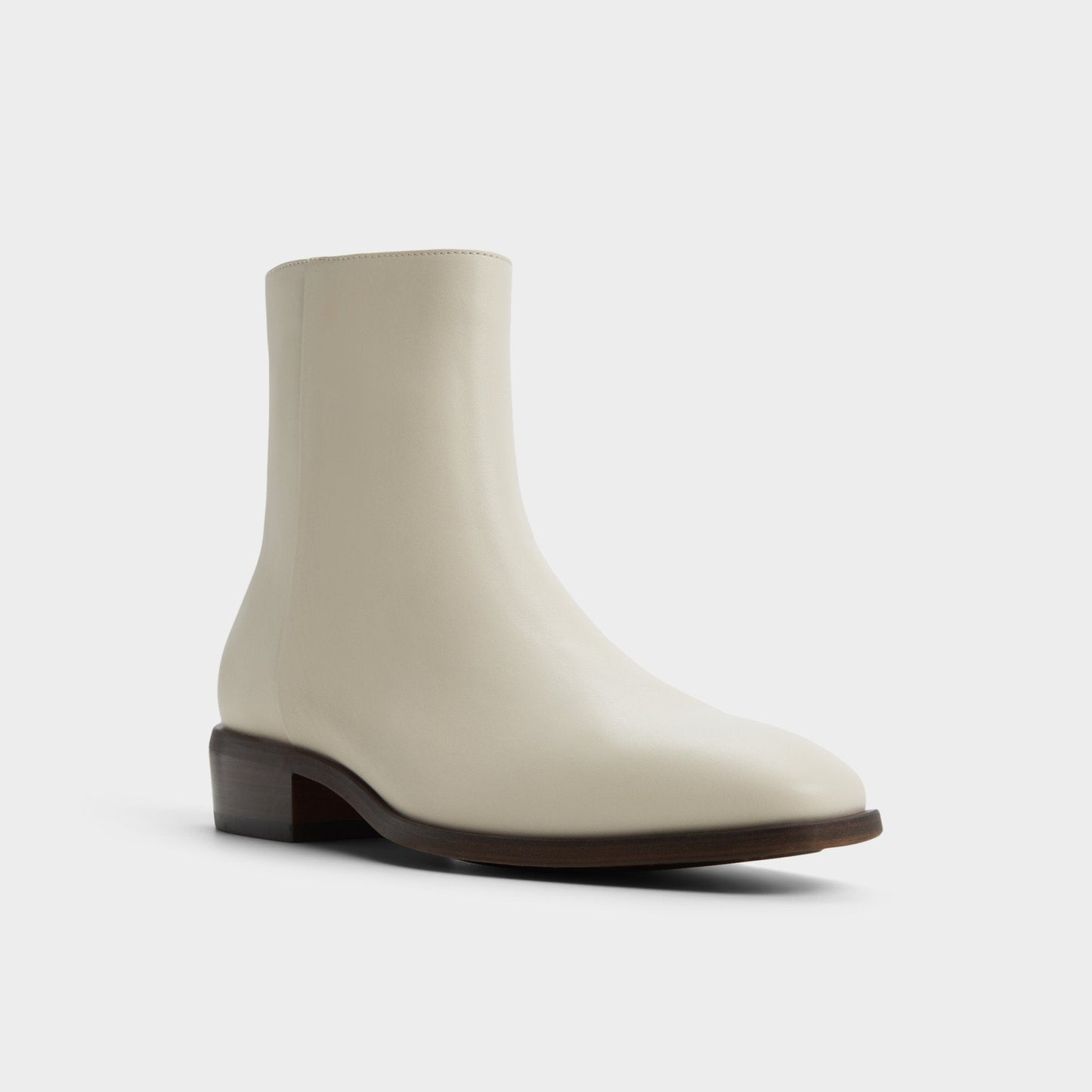 Amur in White Bone - Ankle boot - White/bone
