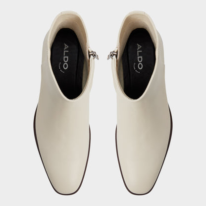 Amur in White Bone - Ankle boot - White/bone