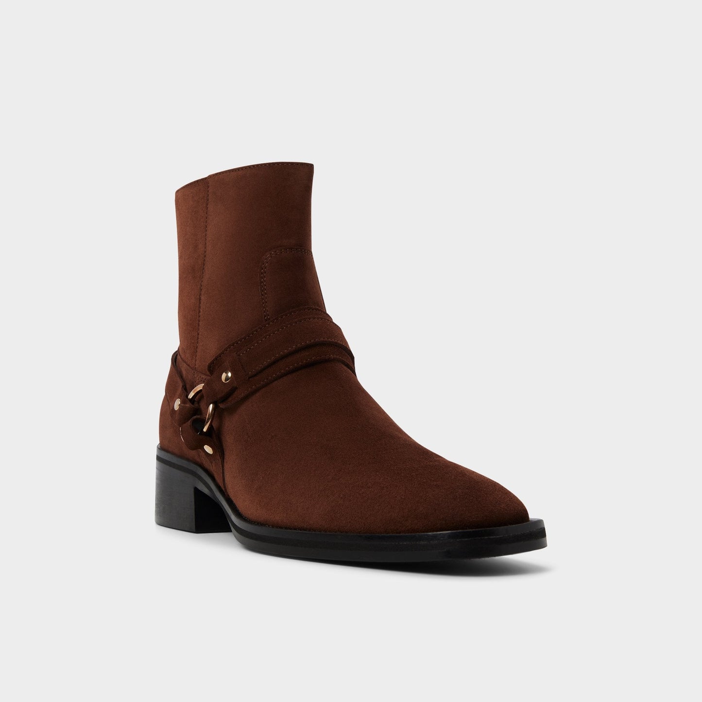 Marcos in Dark Brown - Ankle boot, Block heel - Dark Brown