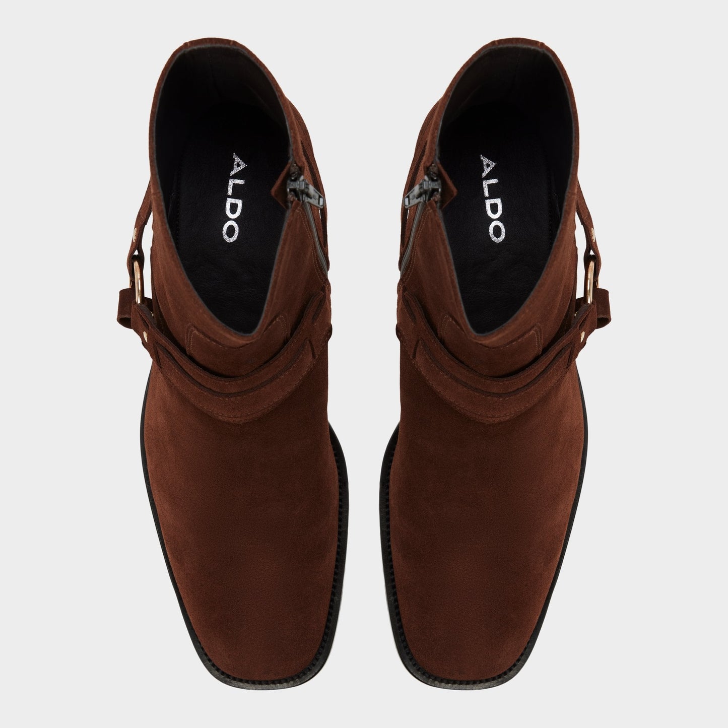 Marcos in Dark Brown - Ankle boot, Block heel - Dark Brown