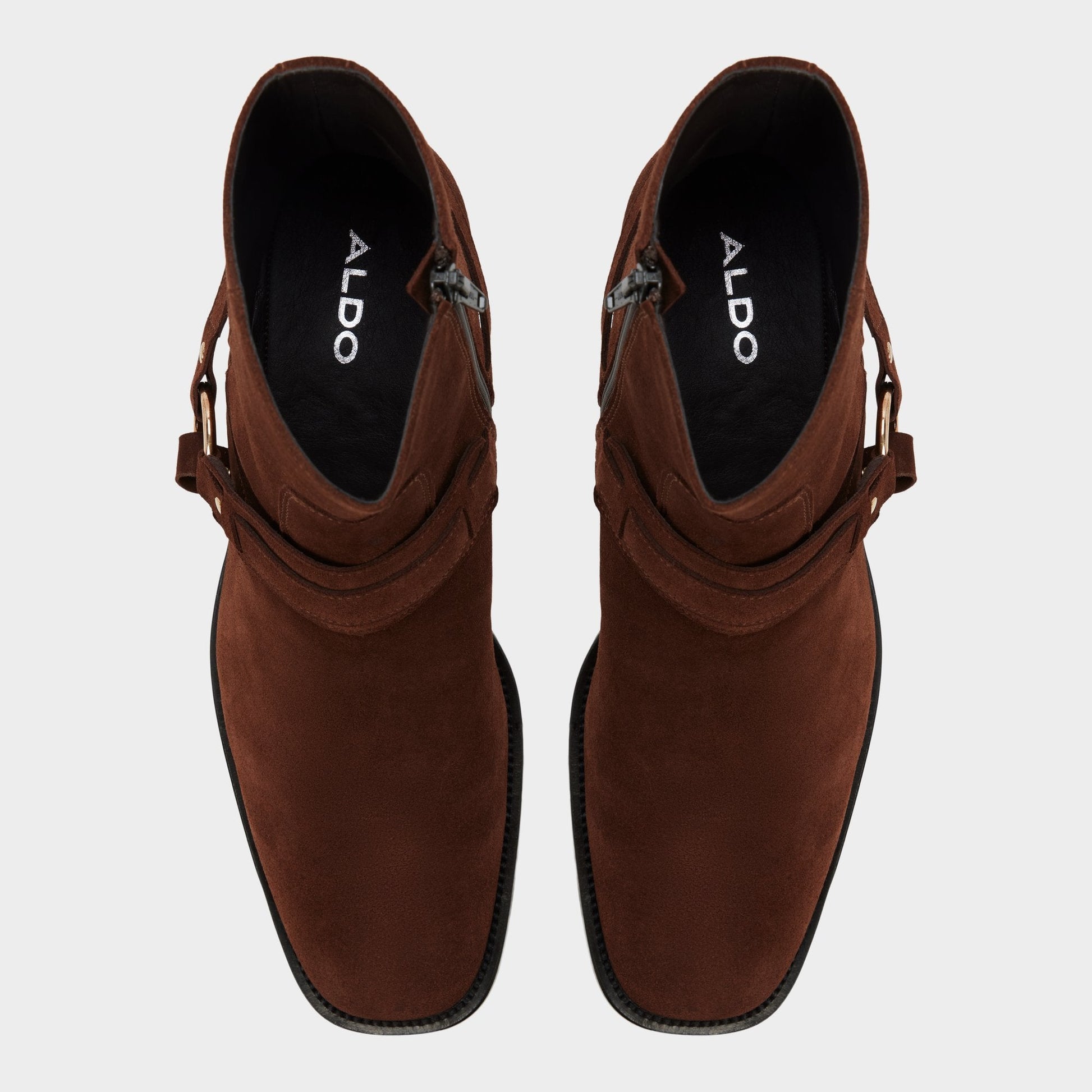 Marcos in Dark Brown - Ankle boot, Block heel - Dark Brown