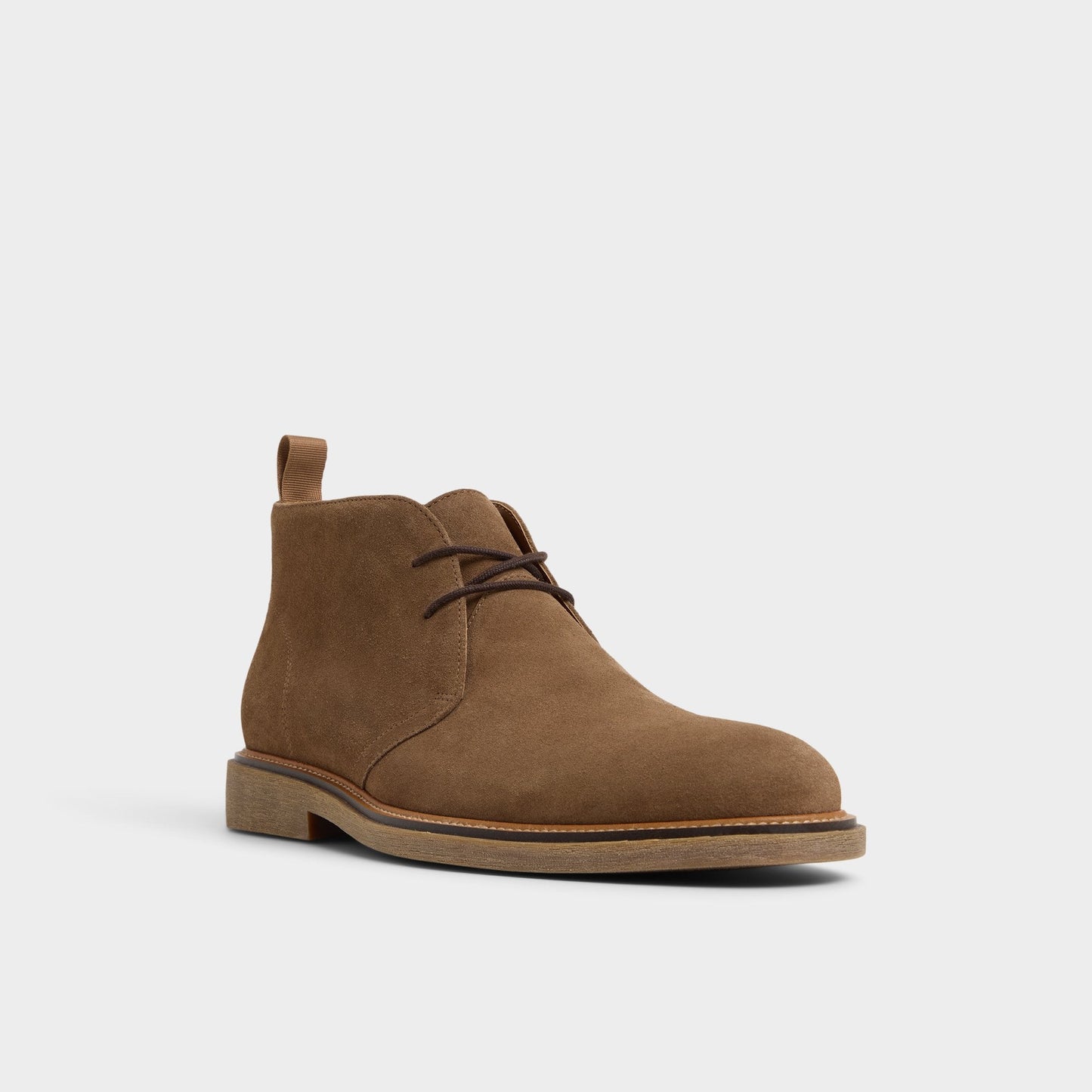 Jefrey Dark Brown Leather Suede Men's Chukka boots - Chukka boot - Dark Brown